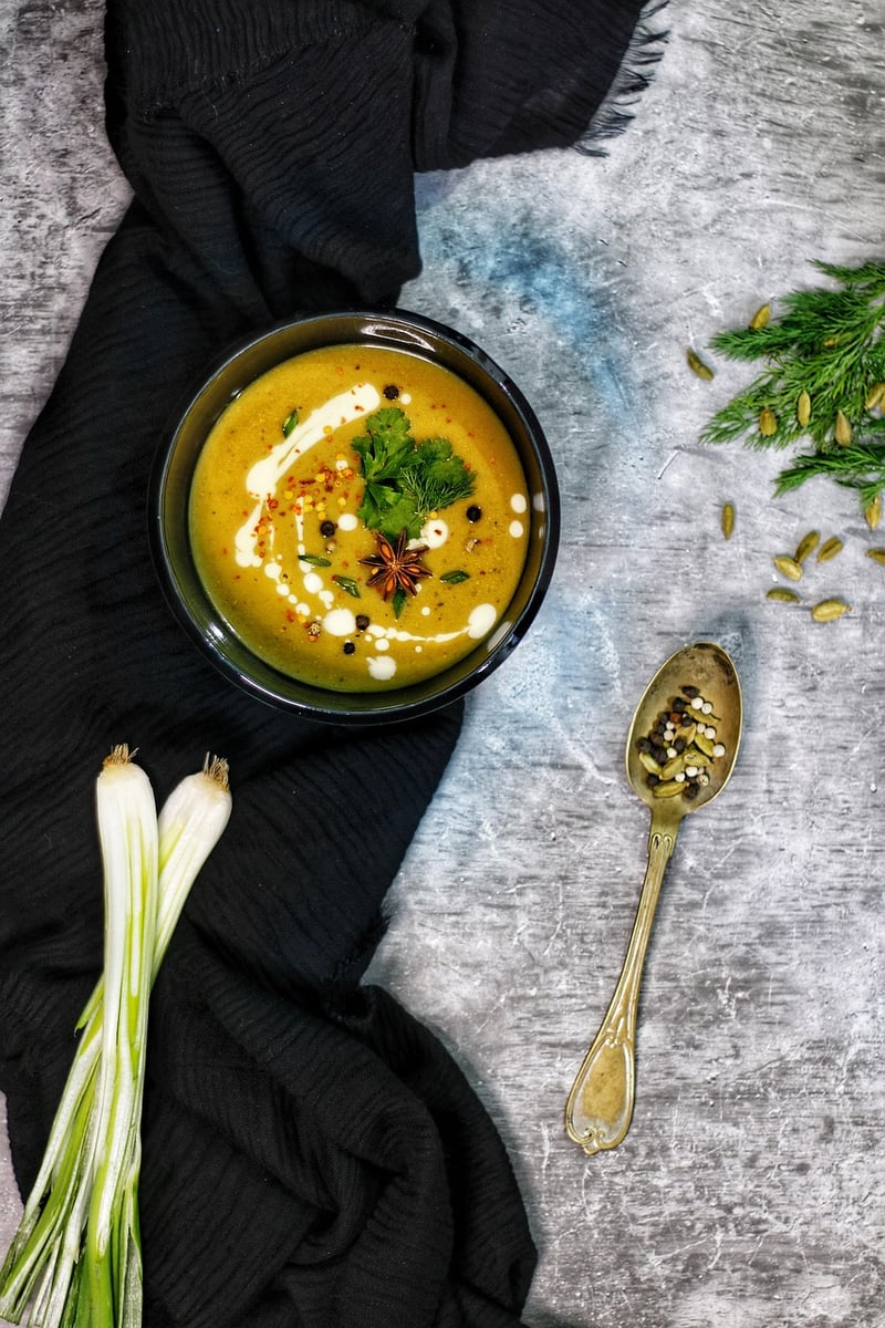 Lentil Soup with Spinach